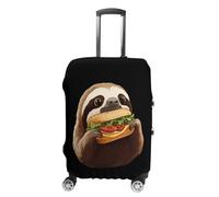 Sandwich Sloth Luggage Cover for Suitcase Protector Washable S
