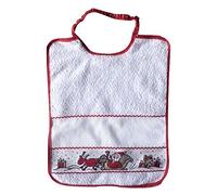 Sandwiches Fabrics Christmas Bibs (Santa's Sleigh)