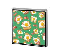 Sandwiches with Bacon Egg Funny Lapel Tie Pin Buttons Brooch Badge Pin Clothes Hat Accessories for Men Women