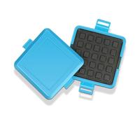 Sandwichmaker mini, small waffle iron, pancake maker, compact and quick for breakfast for small kitchens and fast cooking, multifunctional for snacks and more (Type 1)
