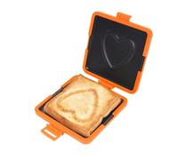 Sandwichmaker mini, small waffle iron, pancake maker, compact and quick for breakfast for small kitchens and fast cooking, multifunctional for snacks and more (Type 2)