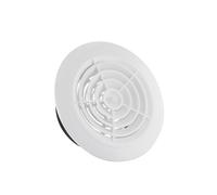 Sandy Beach Air Vent Cover, Round Air Vent ABS Ventilation Grill, Adjustable Vent Cover, Bathroom Vent Cover, Office, Ceiling Ventilation Cover, Room Exhaust and Ventilation Use (150mm Diameter)