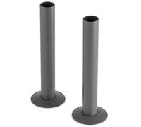 Sandy Beach Anthracite Grey Radiator Pipe Covers (130mm x 18mm)
