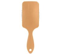 Sandy Brown Solid Color Pure Plain gentle hair brush for fine Designed massage brush for straight hair with Ergonomic handle cepillo para cabello rizado