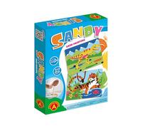 Sandy - Colourful Sand - Dinosaurs and Tigers Theme - 6 Stickers - Craft Activity from 5 Years