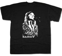 Sandy Denny Men T Shirt On Stage Fairport Convention Richard Thompson Black