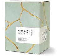 Sandy Leaf Farm Kintsugi Repair Kit - Repair Your own Ceramics with Gold Powder - Includes Two Beautiful Practice Bowls
