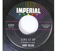 Sandy Nelson 45 RPM Live it Up / And Then There Were Drums