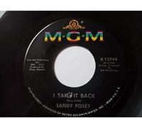Sandy Posey - SANDY POSEY I Take It Back / The Boy I Love 7" vinyl