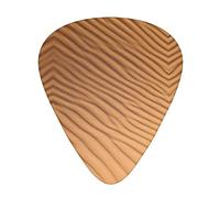 sandy terrain in desert Guitar Picks 12 Pack Set Guitar Gift for Bass Picks Acoustic Guitars Plectrums with Clear Storage Box