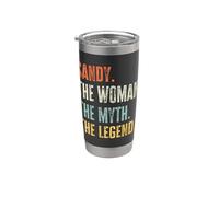 Sandy The Best, Woman Myth Legend, Funny Best Name Sandy Stainless Steel Insulated Tumbler