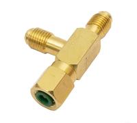 Sandyseptember 1/4 External Thread T Connector With Rotary Feature For Vacuum Applications