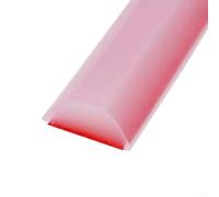 Sandyseptember 100CM Silicone Water Retaining Strip,Shower Threshold Strip,Water Barrier,Wet Room Floor Barrier,Bath Screen Door Seal,Wet Separation For Bathroom(transparent)