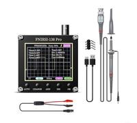 Sandyseptember 138 PRO Handheld Mini Digital Oscilloscope 200KHz Bandwidth With 2.5MSas Sampling Rate For Portable Use In Electrical And R&D Fields(With 10-x Probe)