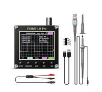 Sandyseptember 138 PRO Handheld Mini Digital Oscilloscope 200KHz Bandwidth With 2.5MSas Sampling Rate For Portable Use In Electrical And R&D Fields(With BAT. 10-x Probe)