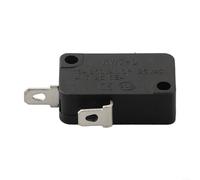 Sandyseptember 1Pcs Micro-Switch 16A Momentary Micro-Switch For Air Fryer Microwave Oven Induction Cooker Black