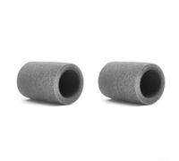 Sandyseptember 2 Pack Microphone Foam Covers for JBL for EasySing, Black and Gray Windscreen Filters, Noise Reduction Sponge Cap(Gray)