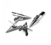 Sandyseptember 20Pcs Christmas Tree Clips, Metal Crocodile Clips, Flower Clips, Photo Clips, Christmas Tree Clips, Christmas Wreath Decorations, Silver