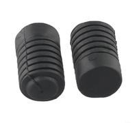 Sandyseptember 2Pcs Rubber Hood Stop Buffer Bumper for Nissan 817381J000 81738-1J000, Black Car Bonnet Lock Cushion