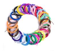 Sandyseptember 3D Pen Filament PLA 3D Filament Replacement For 3D Filament 1.75mm PLA 3D Filament Set For 3D Pen Colours Pen Refills(3M-20)