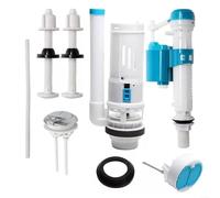 Sandyseptember Adjustable Dual Flush Toilet Replacement Kit With Components Designed For Easy Installation And Compatibility With Most Toilet Cisterns