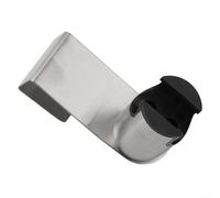 Sandyseptember Brushed Nickel Bidet Sprayer Holder with Thickened Stainless Steel Hook Toilet Tank Hanging or Wall Mounted Bracket for Handheld Shower Wand