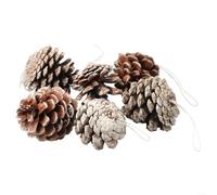 Sandyseptember Create A Cozy Atmosphere With These 6pcs Small Pine Cones, Made From Sustainable Wood Powder Material