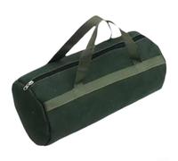 Sandyseptember Double Zipper Grill Tool Storage Bag with Reinforced Canvas Build Suitable for Camping, Picnics and for Outdoor Cooking (35 * 20cm)