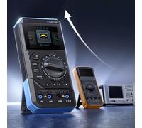 Sandyseptember DST-210 DST-201 3-in-1 Digital Oscilloscope Multimeter Signal Generator 48Msps 19999 Counts Test Meter Detector with 2.8Inch TFT Colour Screen for Professionals Factories Schools