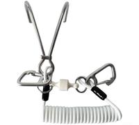 Sandyseptember Dual Head Dive Hook 1.8m Cord 316 Marine Steel | Quick-release magnetic buckle, fast connection, easy detachment, safe diving gear, proof