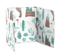 Sandyseptember Folding Oil Splash Guard for Stove, Anti Splatter Screen Shield, Heat Resistant Aluminium Foil Cover for Kitchen Cooking(B)