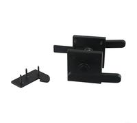 Sandyseptember For Durable Aluminum Barn Door Latch Featuring Dual Handle Design For Convenient Operation And Added Security