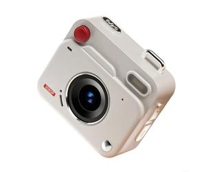 Sandyseptember For Mini Retro Digital Camera,with CCD Sensor, 1080P HD Recording, Small Size 9.5 x 7.4 x 3.6 cm, for Student Photography(White)