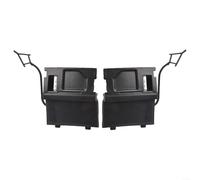 Sandyseptember Front Bumper Tow Hook Eye Cover Pair for 2014 2018 Car Models with OEM Numbers 7P6807185A 7P6807186A Plastic Material