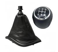 Sandyseptember Gear Shift Knob with Boot Cover for Fiat for Ducato for Jumper Relay for Boxer 2002 2014 Modern Look for Vehicle Interior (5 Speed)