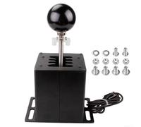 Sandyseptember H Gear Shift Assembly Perfectly Suited for Serious Gamers Using PC Compatible Racing Wheels by For Logitech (7 speed+R-HB039)
