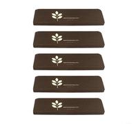 Sandyseptember Non Slip Stair Mats, Glow In Dark Stair Treads for Wooden Indoor Steps for Home, Office, Apartment(five-leaf clover)