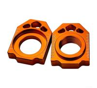 Sandyseptember Orange CNC Chain Block 2pcs for CRF250R CRF450R