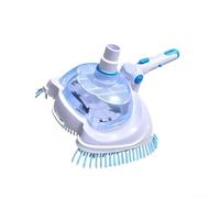Sandyseptember Pool Vacuum Head and Brush with ABS Construction and Swivel Design for Vinyl, Tile and Concrete Pools