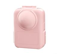 Sandyseptember Protective Camera Case, ABS Anti Fall Scratch-Resistant Lens and Screen Shield with Quick Access Design(Pink)