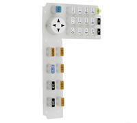 Sandyseptember Replacement LCD Screen Buttons, Silicone Keyboard Keys for Total Station Survey Equipment TS02 TS06(A)