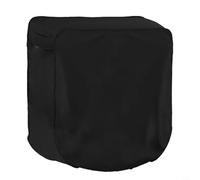 Sandyseptember Retractable Garden Hose Reel Cover 60x60x45cm Protector Cover Waterproof Oxford Cloth Protective Case with Storage Bag Hosepipes Cover For 10-40m Hoses(black)