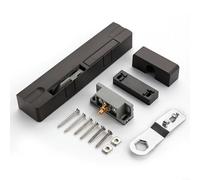 Sandyseptember Silent Hydraulic Door Closer For Wood Adjustable Damping Buffer With Anti Pinch Hand Safety(Black-Right)