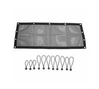 Sandyseptember Window Mesh Net Shade for UTV, Rear Window Protection for RZR Models 2020 2024, Easy Installation and Design