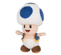 Sanei Boeki Super Mario ALL STAR COLLECTION Blue Toad Plush Toy Size S 11cm W x