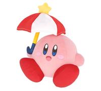 Sanei - Official Kirby Parasol Plush 19cm - Nintendo licensed