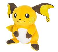 Sanei Pokemon Original Plush Stuffed Toy Peluche, All Star Collection, Pikachu Raichu 18cm PP79