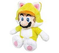 Sanei Super Mario 3D World Neko Cat Mario 9" Plush Doll
