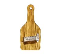 SANELLI AMBROGIO 1741.000 Truffle Slicer Wavy Blade Olive Wood, Brown, 23.0 x 9.0 x 2.5 cm