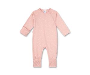 Sanetta Baby_Girl's Strampler rosa Toddler Sleepers, Silver Pink, 3-6 Months